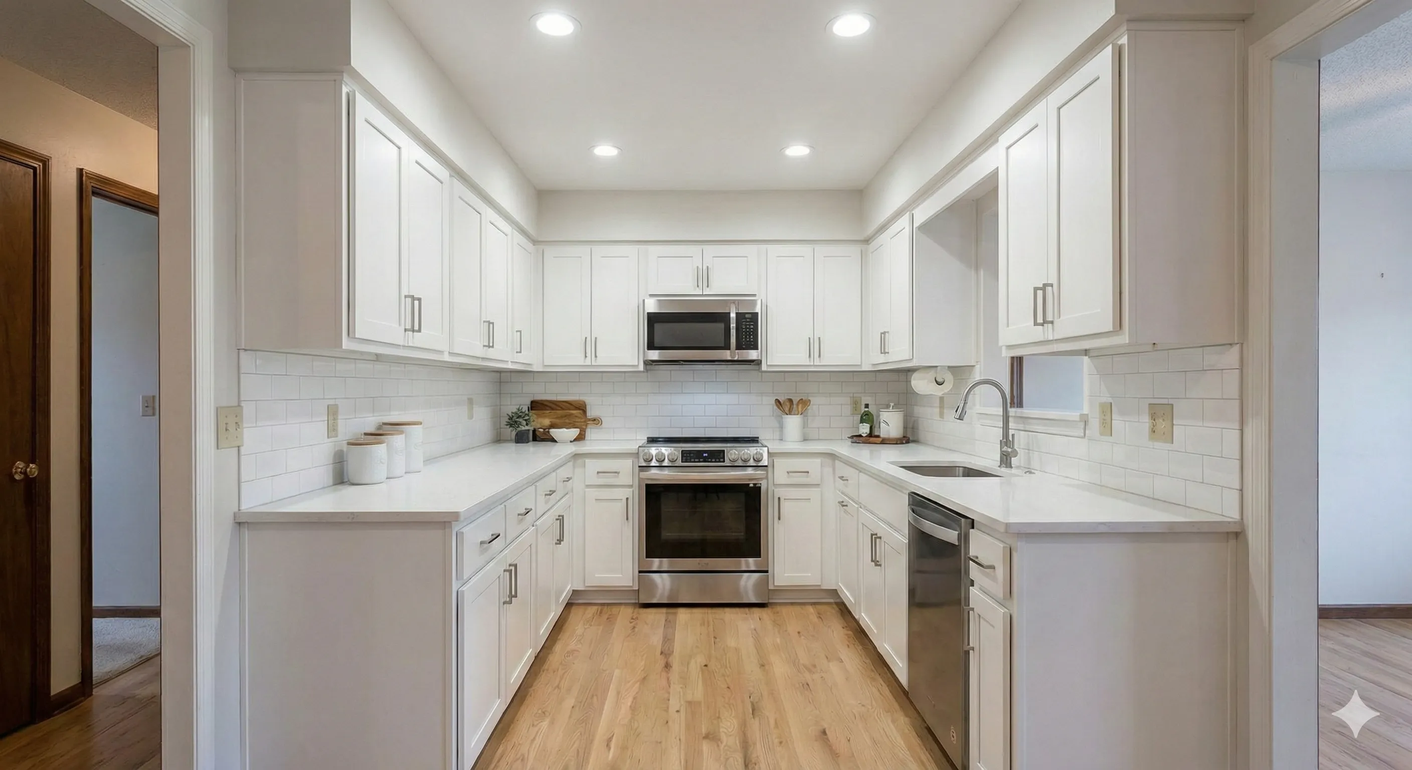 Interior Transformations project by Peachtree General Contracting