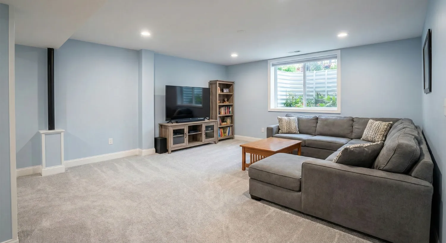 After renovation — Basement Finishing in North Georgia
