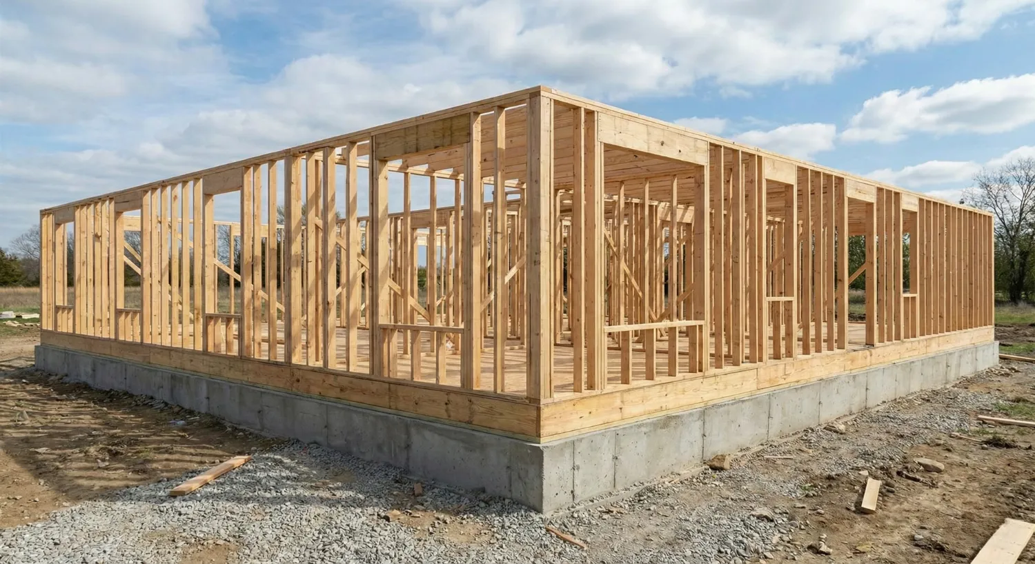 After renovation — Structural Framing in North Georgia